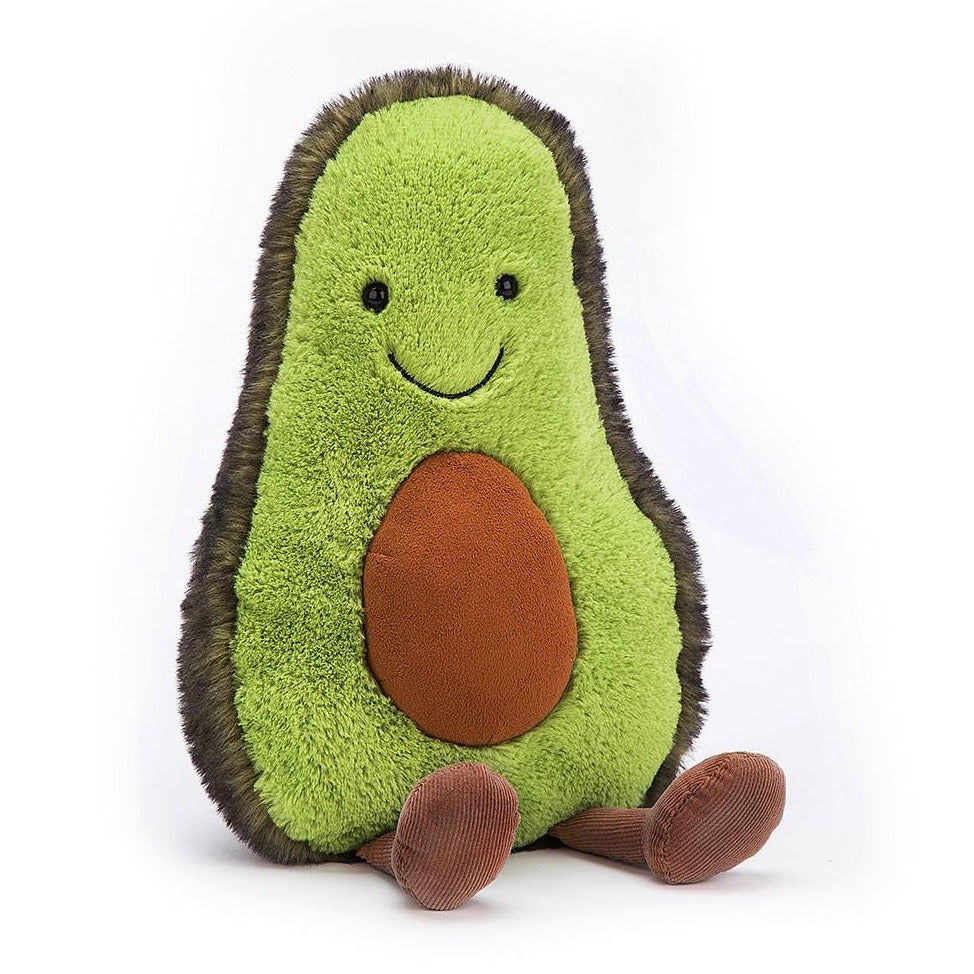 Large Amusable Avocado by Jellycat