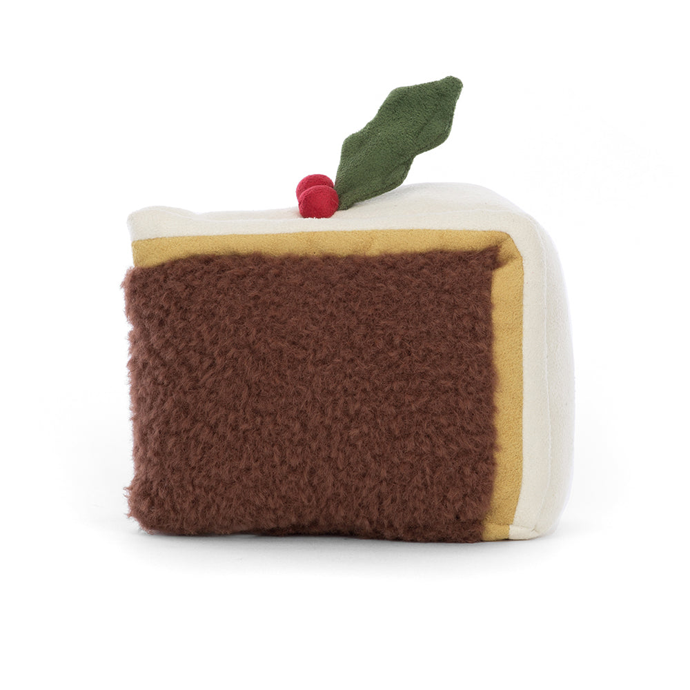 Amuseable Slice Of Christmas Cake by Jellycat