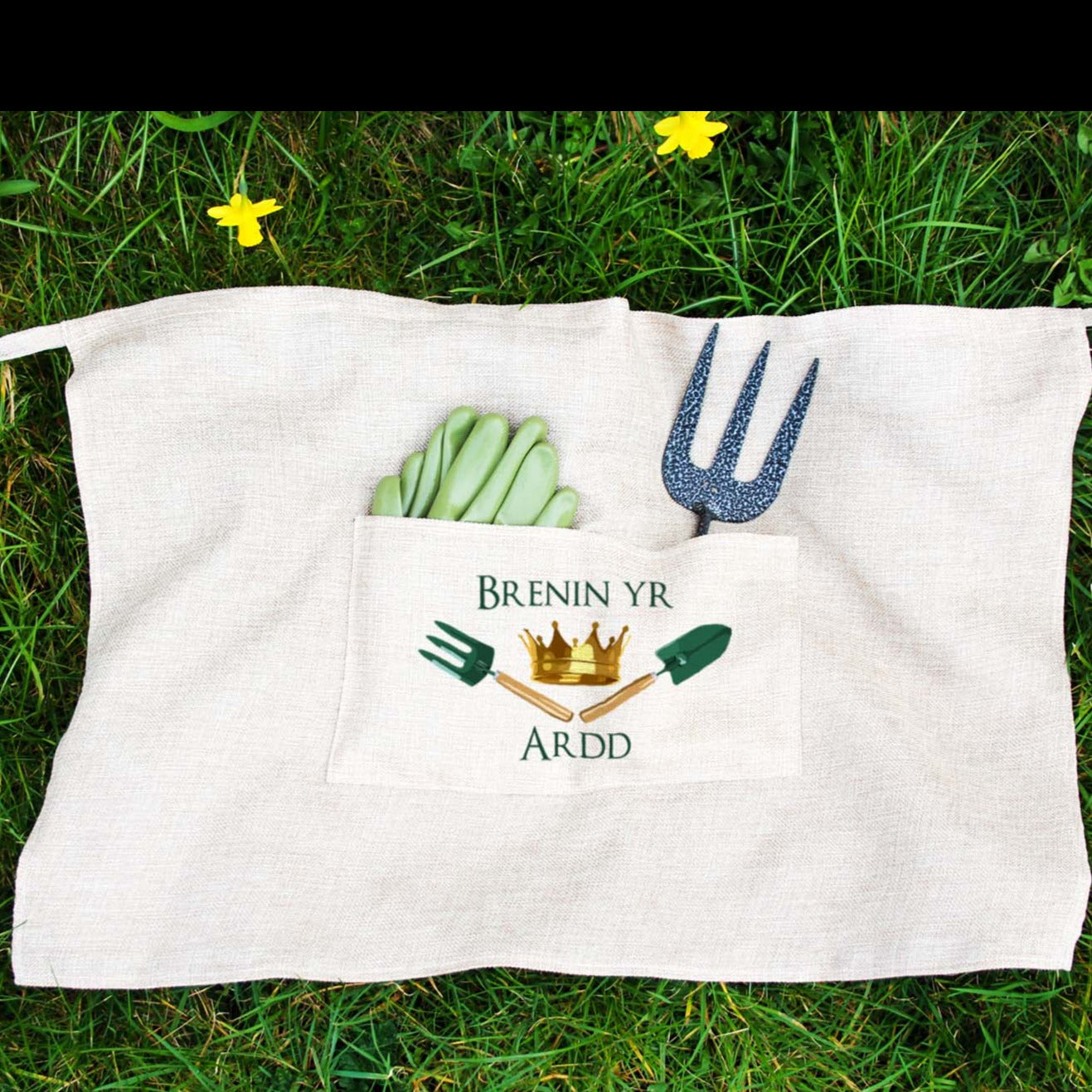 King of the Garden Waist Apron