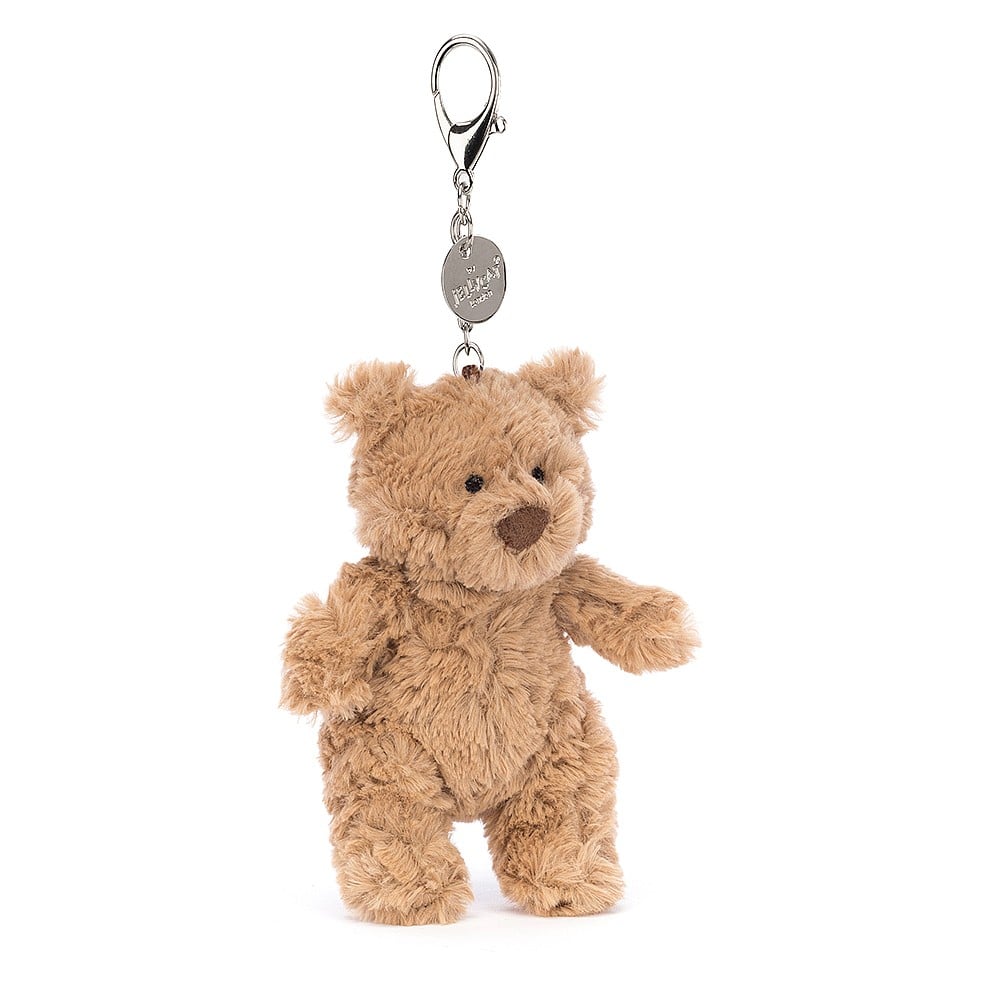Bartholomew Bear Bag Charm by Jellycat