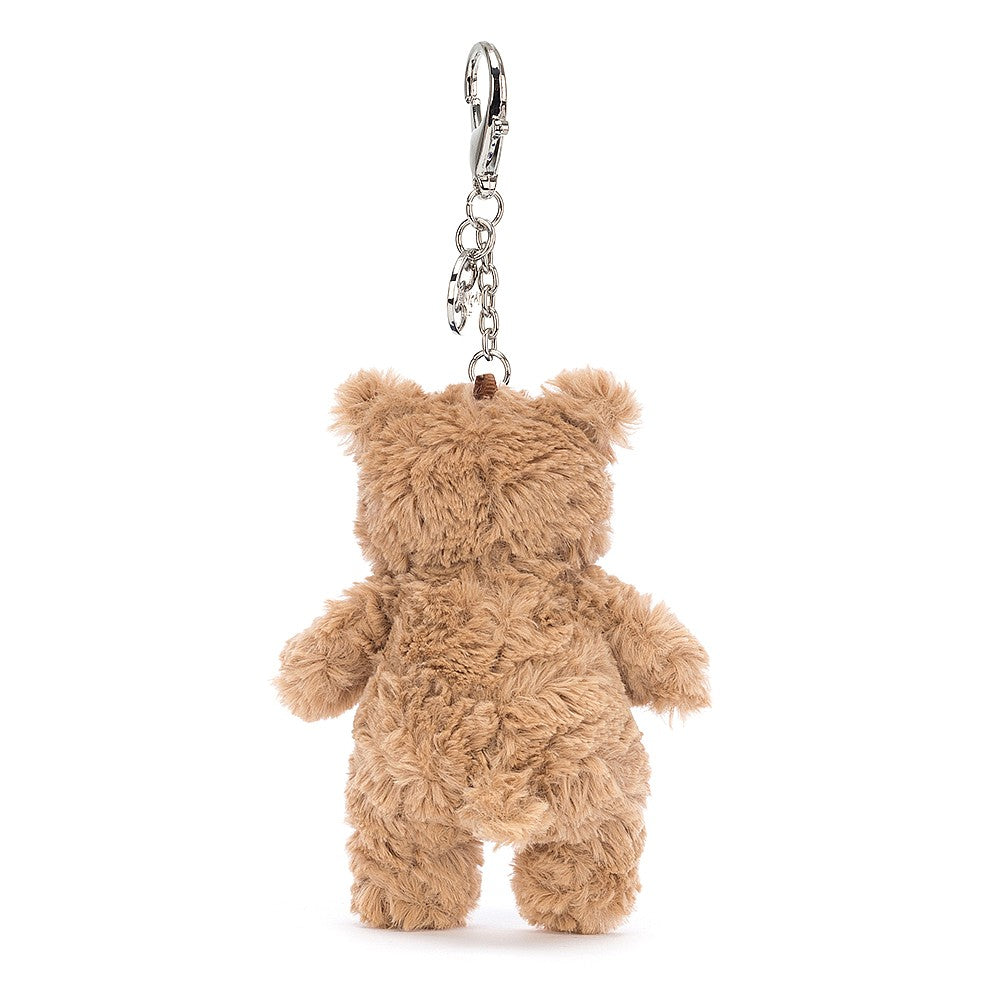 Bartholomew Bear Bag Charm by Jellycat