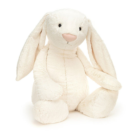 Giant Cream Bashful Bunny
