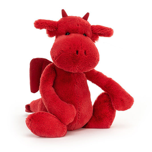 Bashful Red Dragon by Jellycat