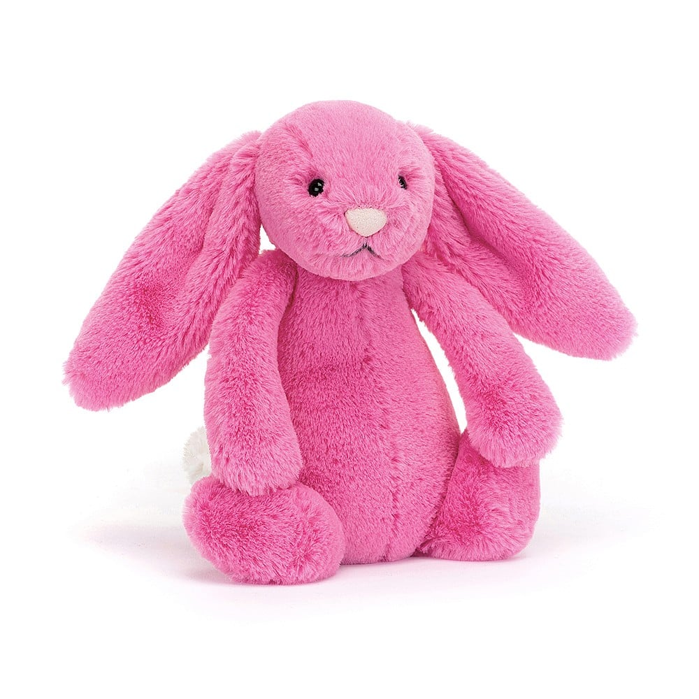 Small Hot Pink Bashful Bunny