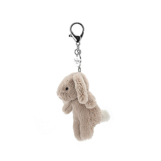Beige Bashful Bunny Bag Charm by Jellycat