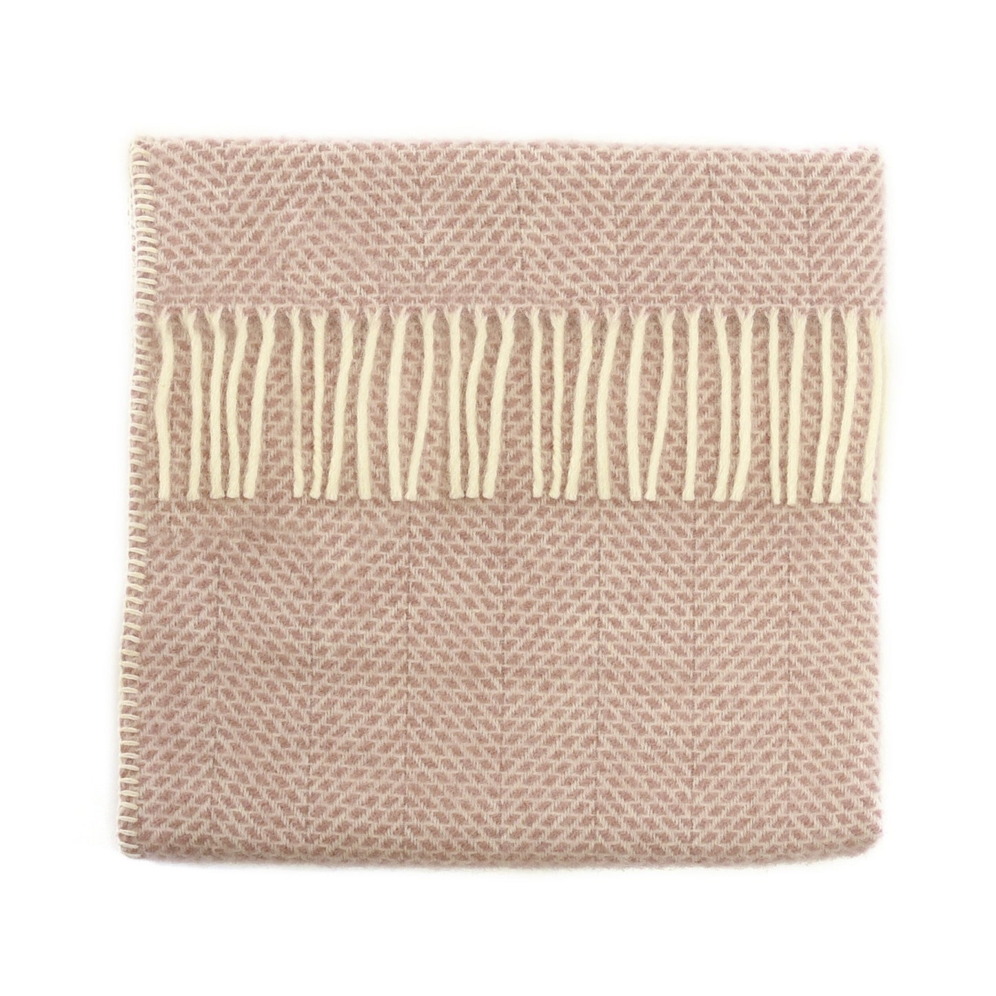 Pink Beehive Baby Pram Blanket by Tweedmill