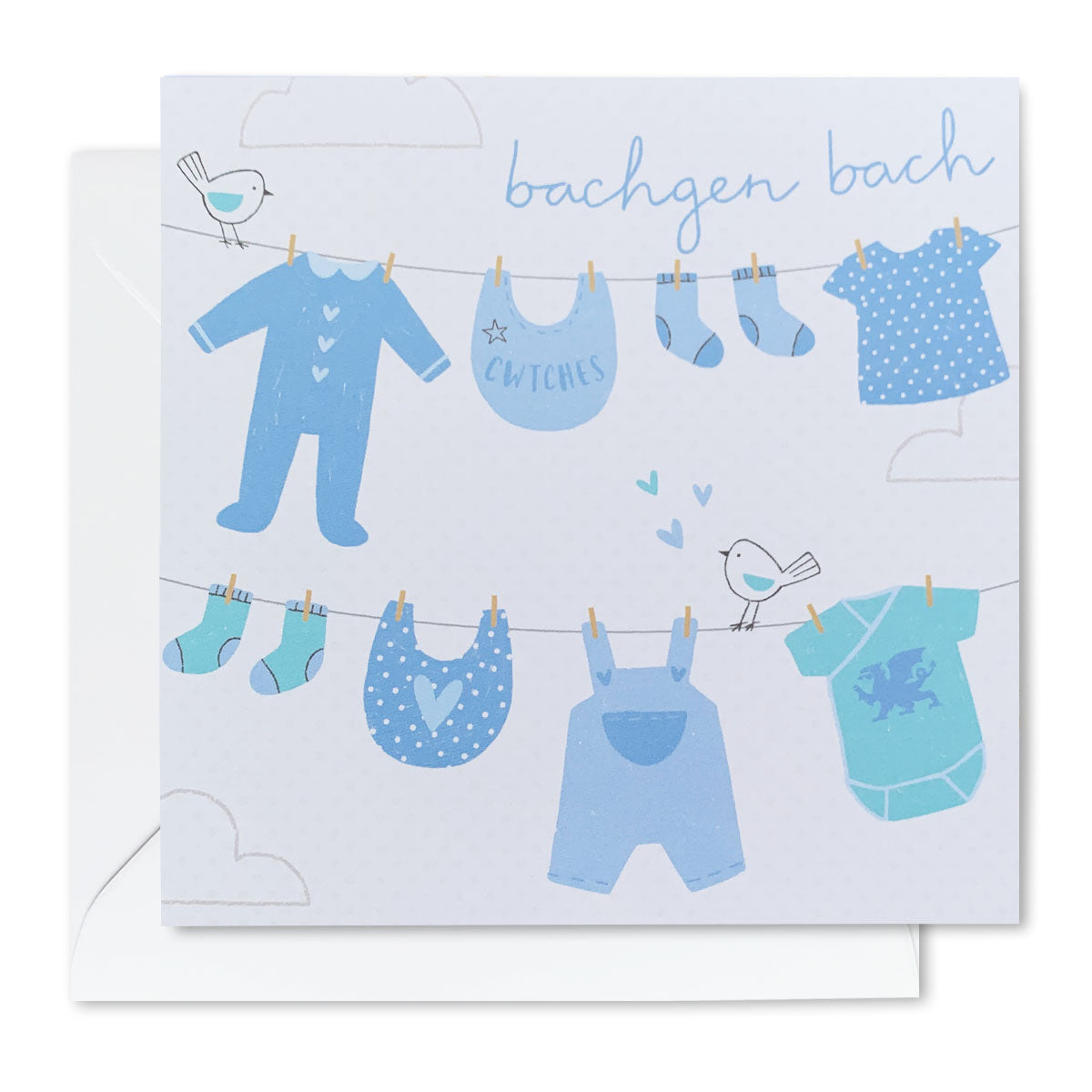 Bachgen Bach New Baby Card