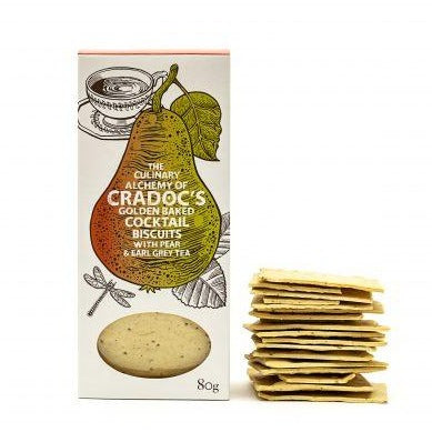 Pear and Earl Grey Crackers by Cradocs