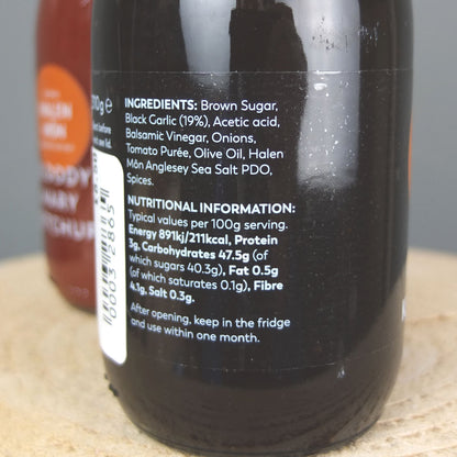 Black Garlic Ketchup by Halen Mon