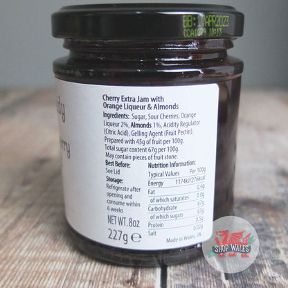 Boozy Cherry & Almond Preserve