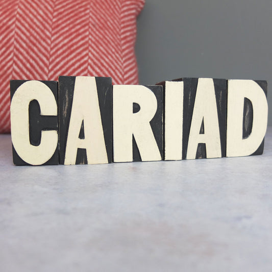 Cariad Letter Block
