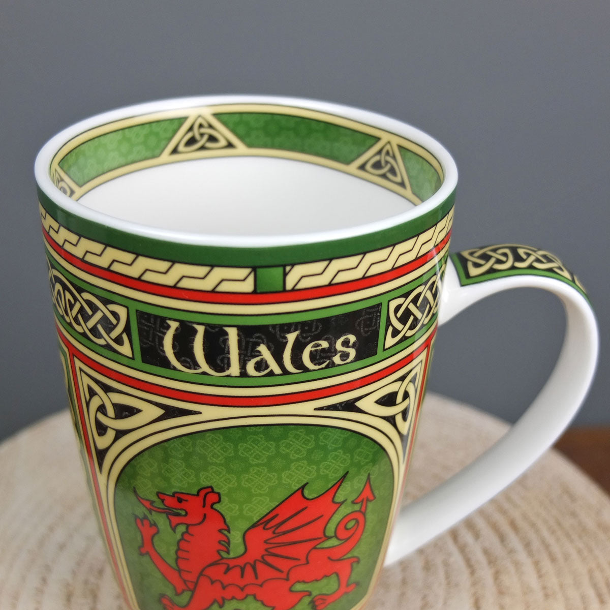 Celtic Dragon Window Mug