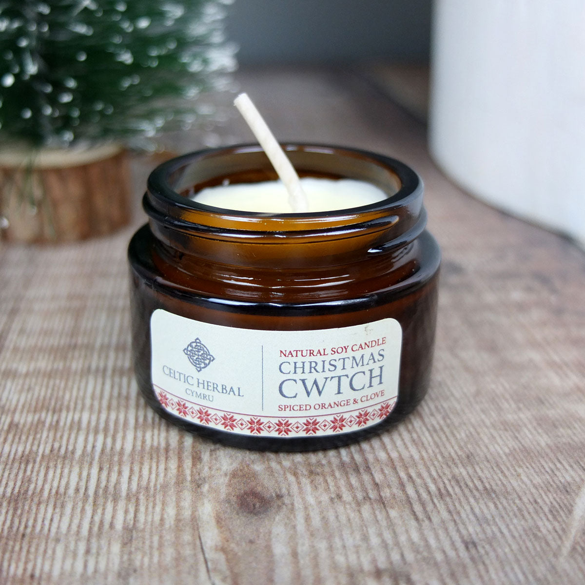 Christmas Cwtch Small Candle