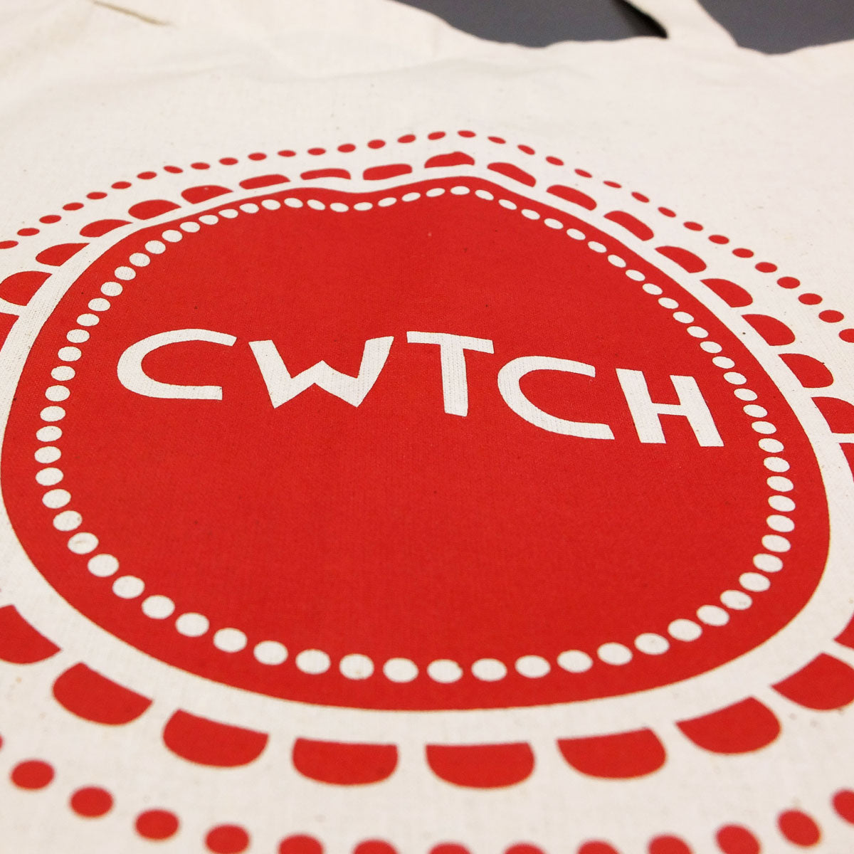Cwtch in Dots Tote Bag