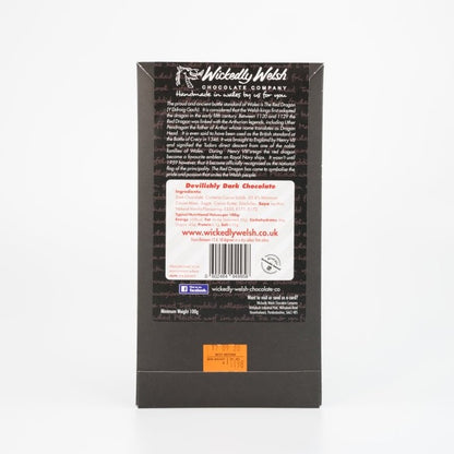 Dark Chocolate Welsh Flag by Wickedly Welsh
