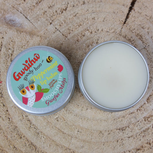 Gwdihw Peppermint Lip Balm