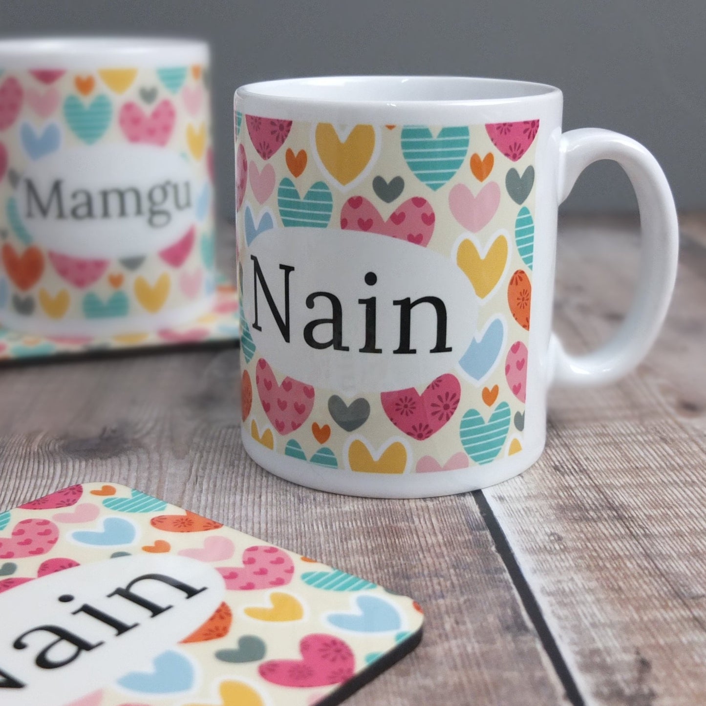 Nain Hearts Mug