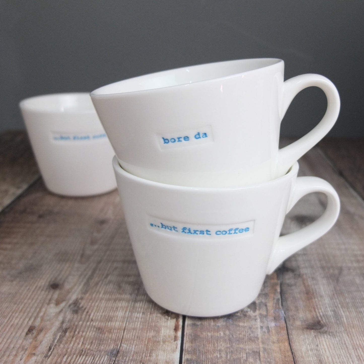 ...but first coffee Mug by Keith Brymer Jones