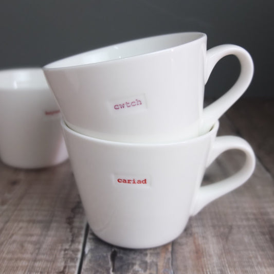 Cariad Mug by Keith Brymer Jones