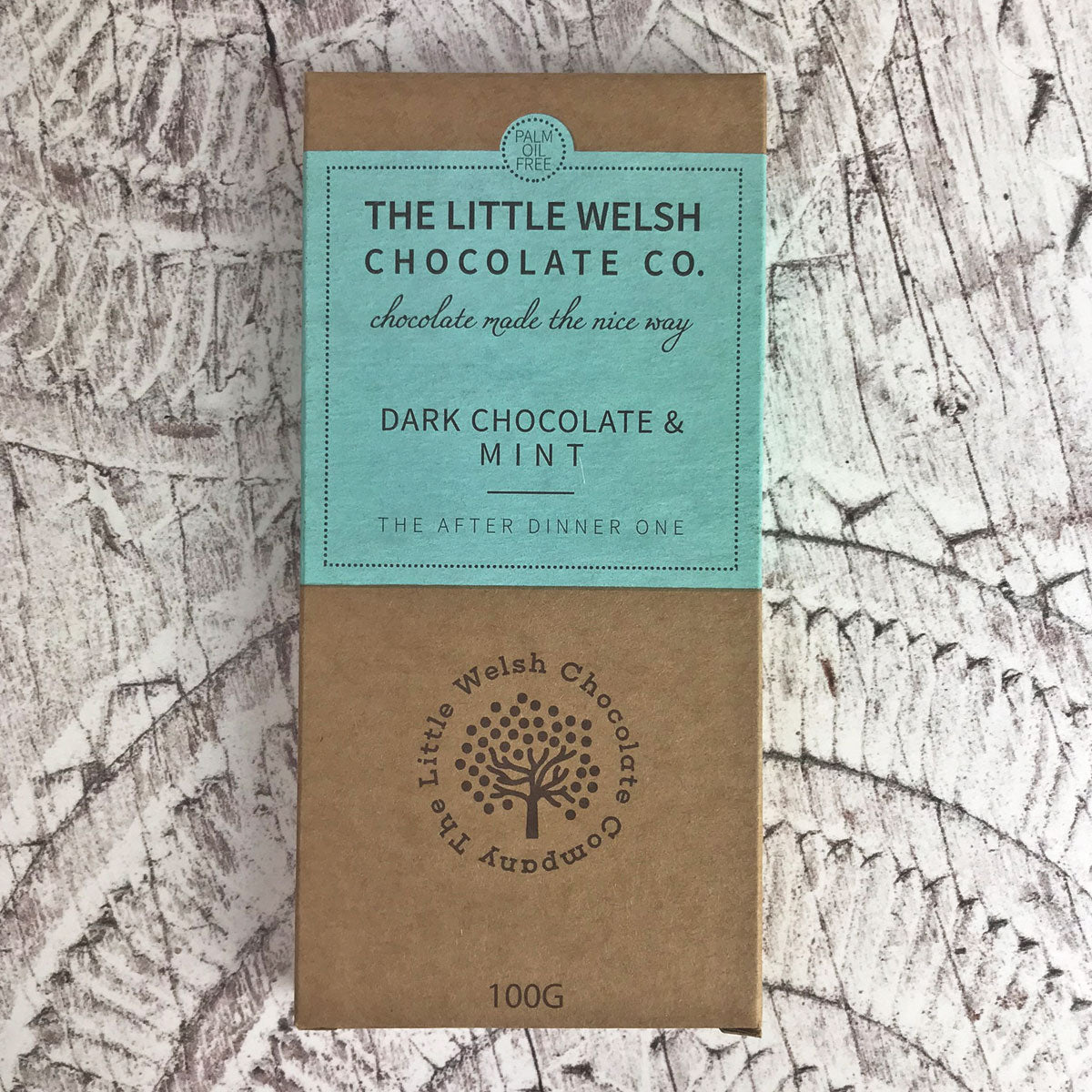 Dark Chocolate and Mint Bar by The Little Chocolate Welsh Company
