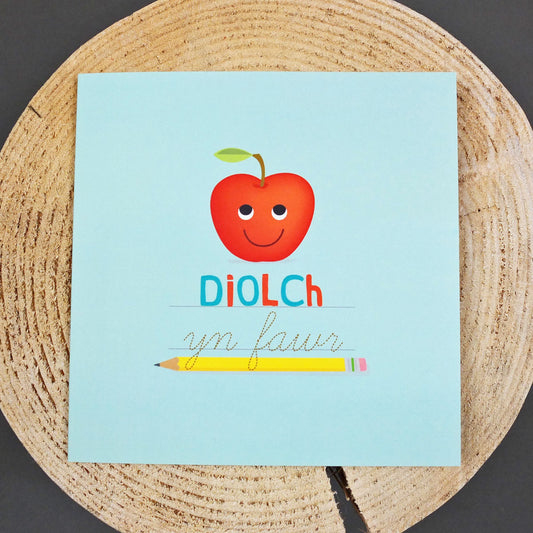 Diolch Yn Fawr Thank You Card