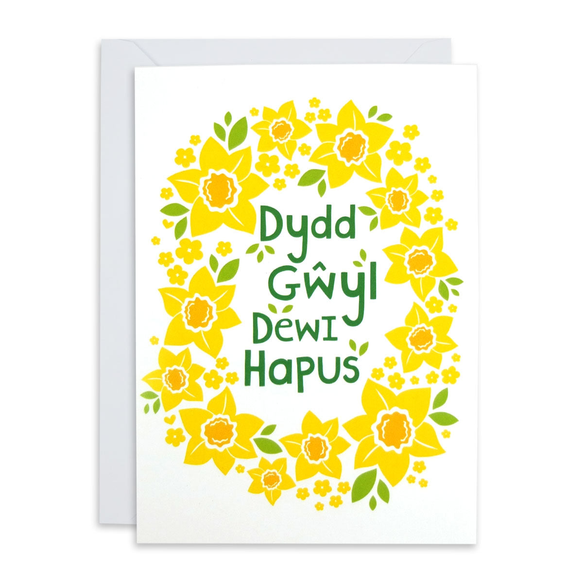 Dydd Gwyl Dewi Hapus Card