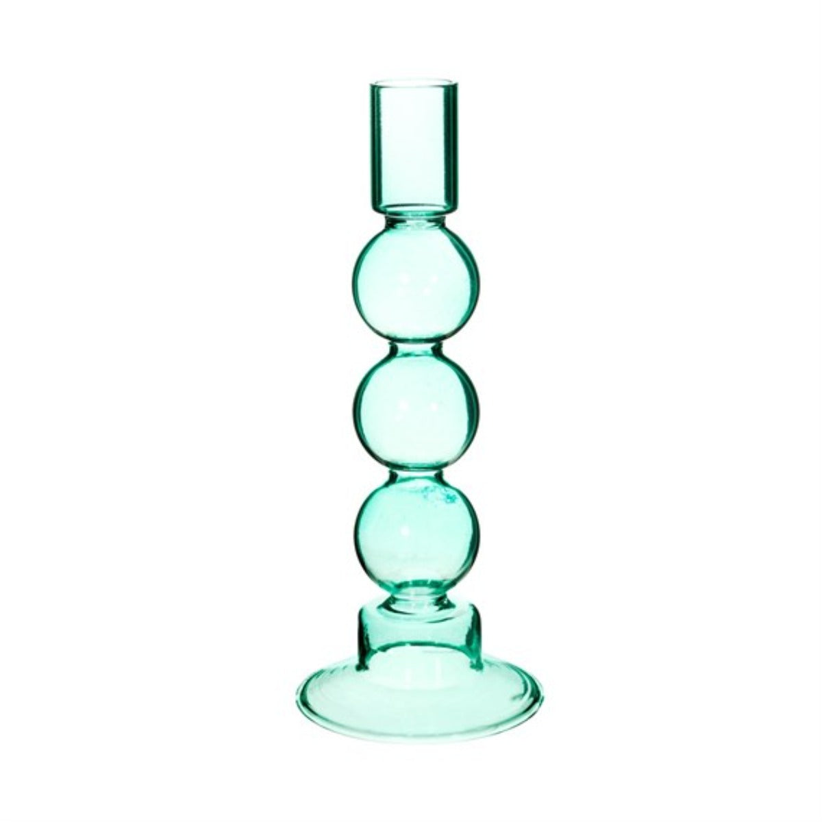Turquoise Bubble Candle Holder