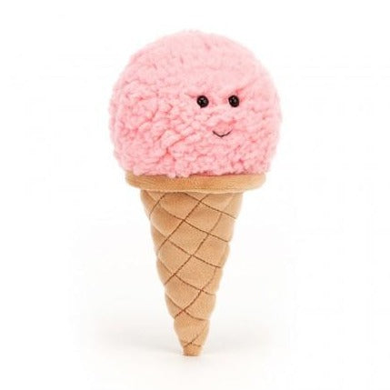 Irresistible Strawberry Ice Cream by Jellycat