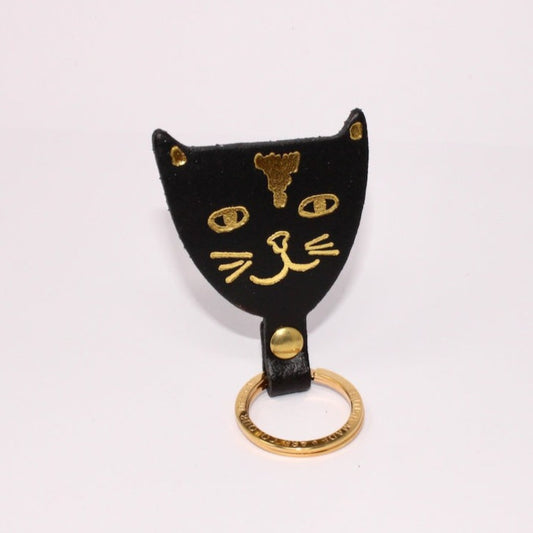 Black Cat Keyring