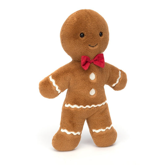 Huge Jolly Gingerbread Fred by Jellycat