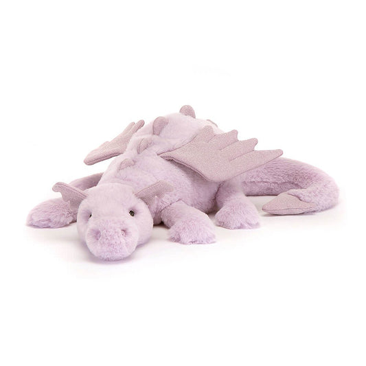 Large Lavender Dragon by Jellycat