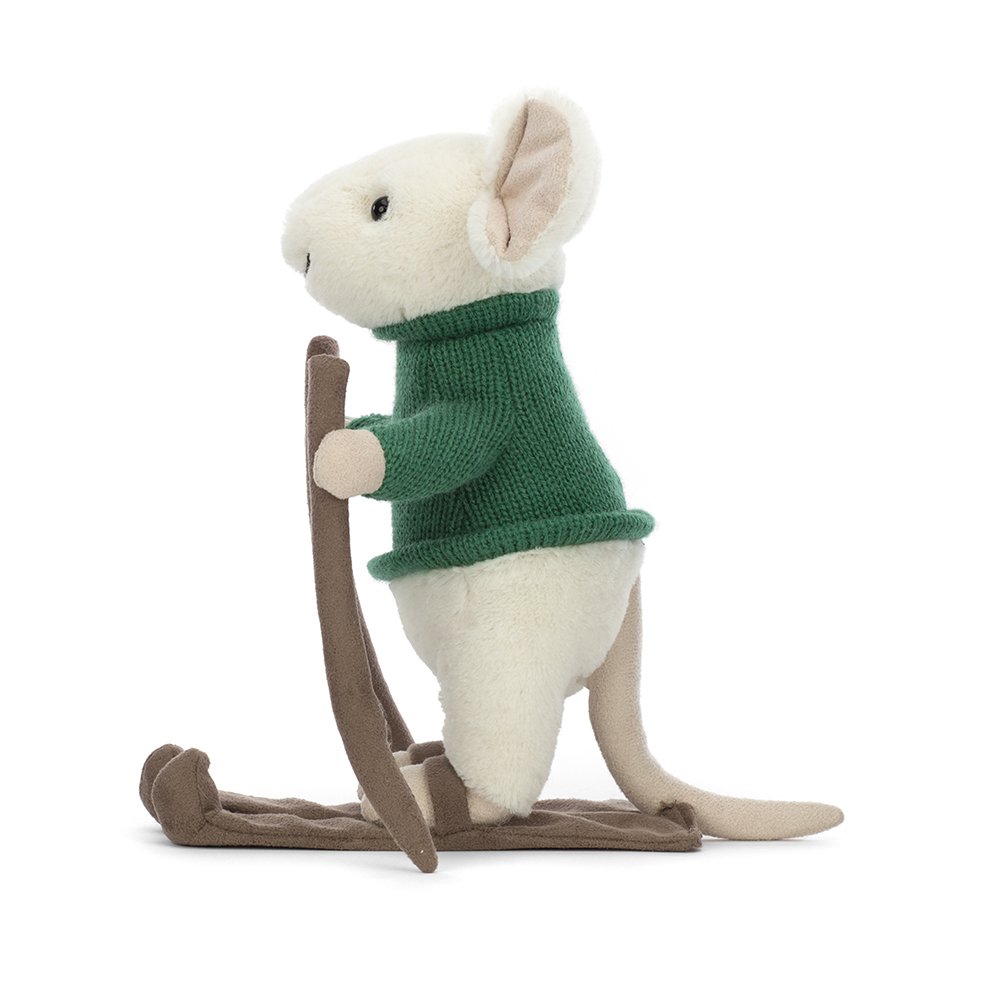 Skiing Merry Mouse by Jellycat