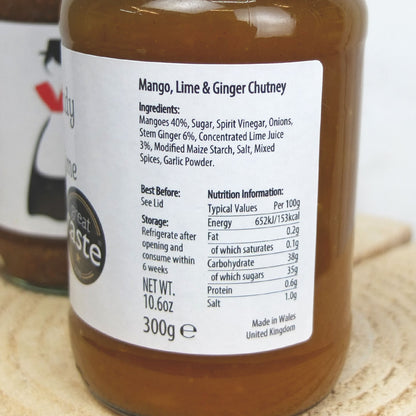 Mango, Ginger and Lime Chutney