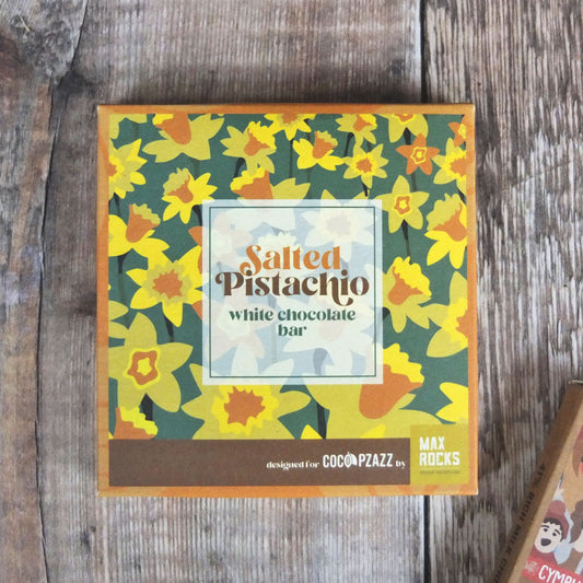 Salted Pistachio Bar by Max Rocks