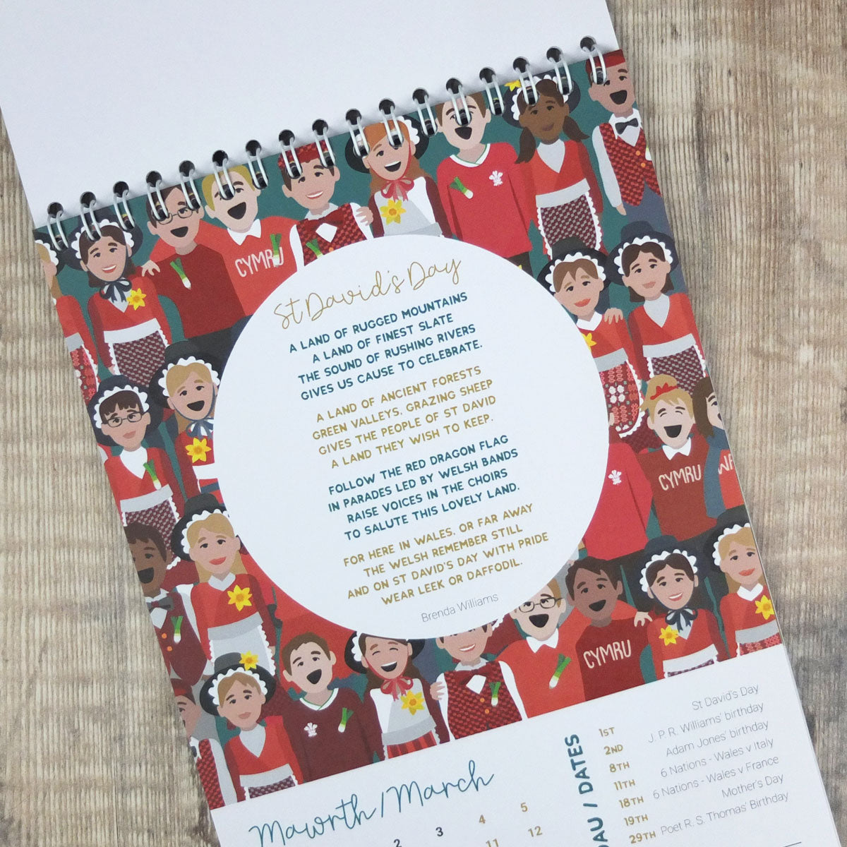 Max Rocks 2023 Desk Calendar