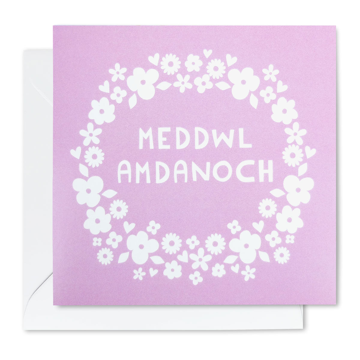 Meddwl Amdanoch Thinking of You Card