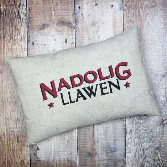Nadolig Llawen Cushion