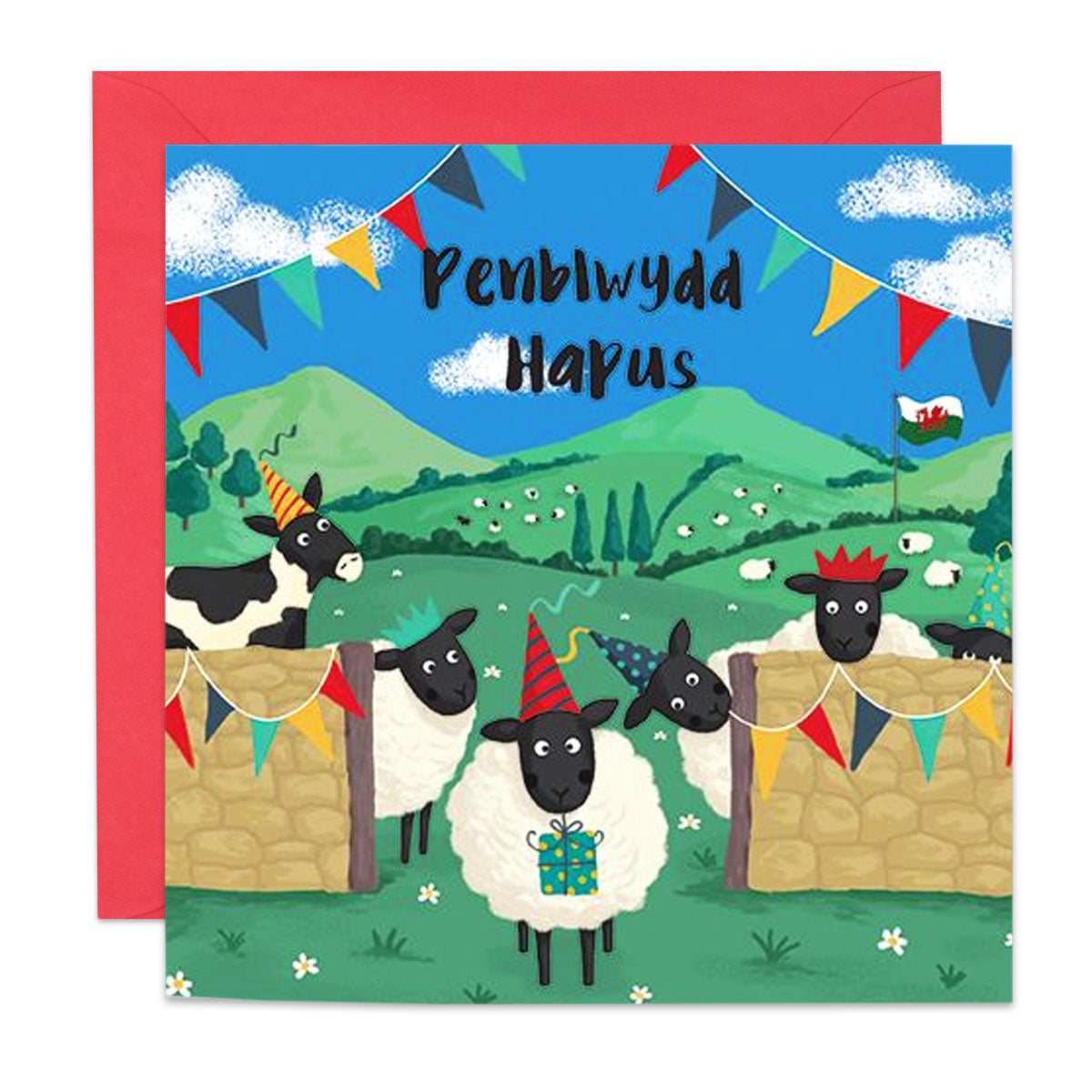 Penblwydd Hapus Card