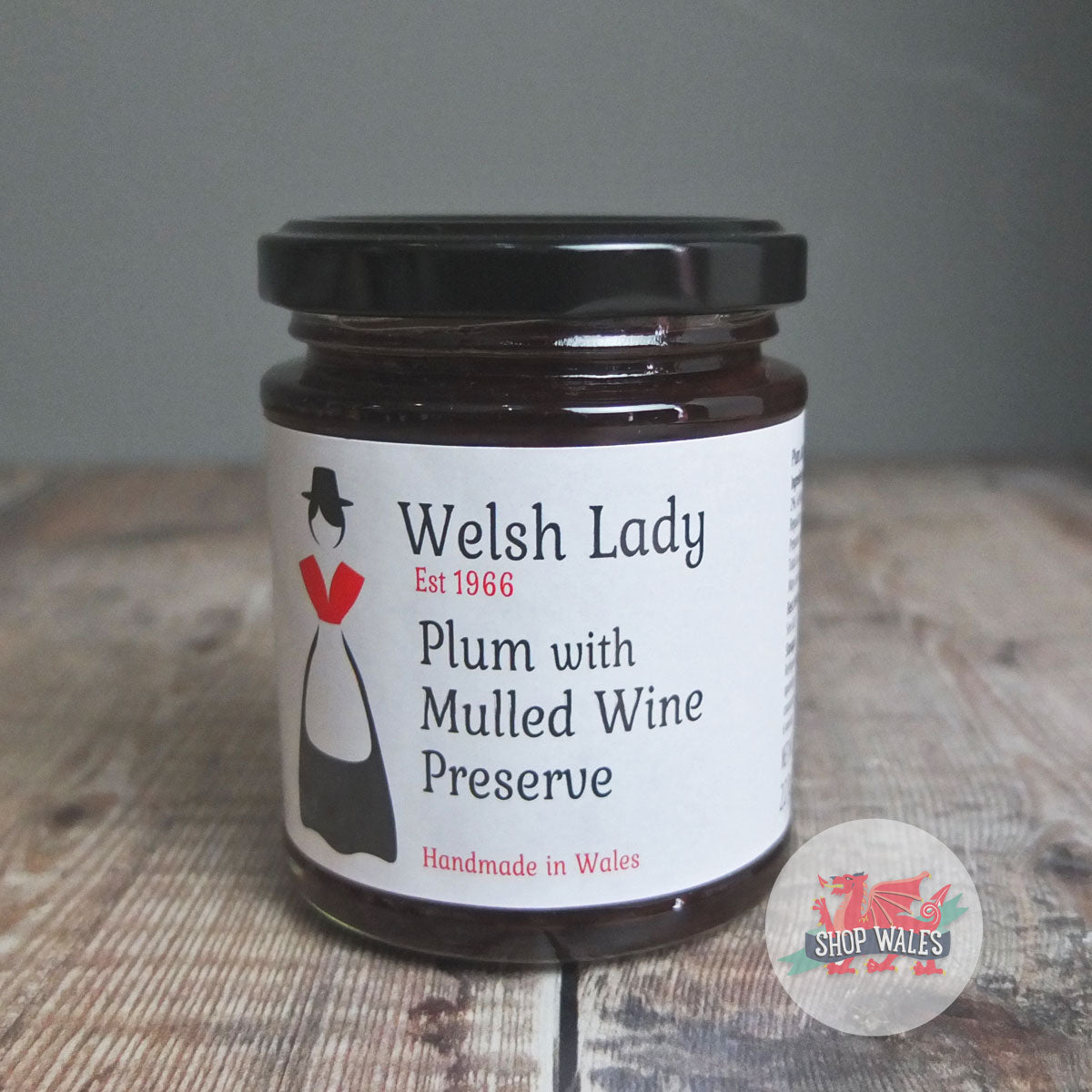 Plum & Mulled Wine Preserve