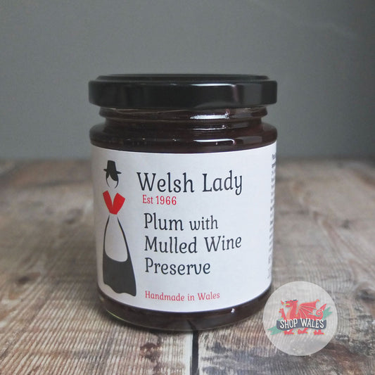 Plum & Mulled Wine Preserve