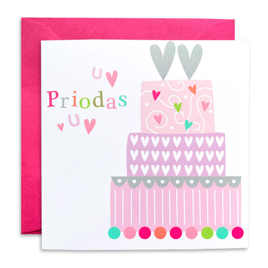 Priodas Card