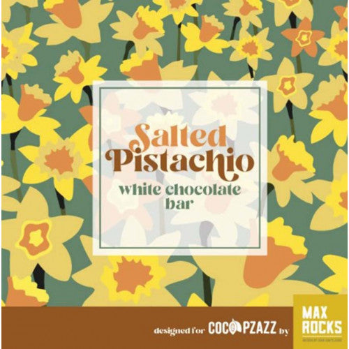 Salted Pistachio Bar by Max Rocks