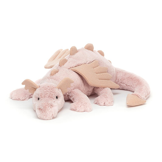 Huge Rose Dragon by Jellycat