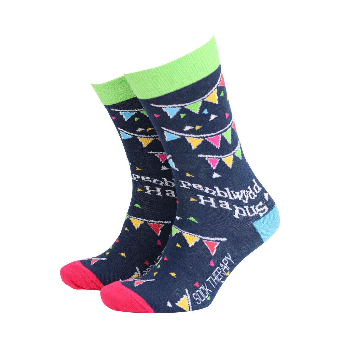 Mens Penblwydd Hapus Socks