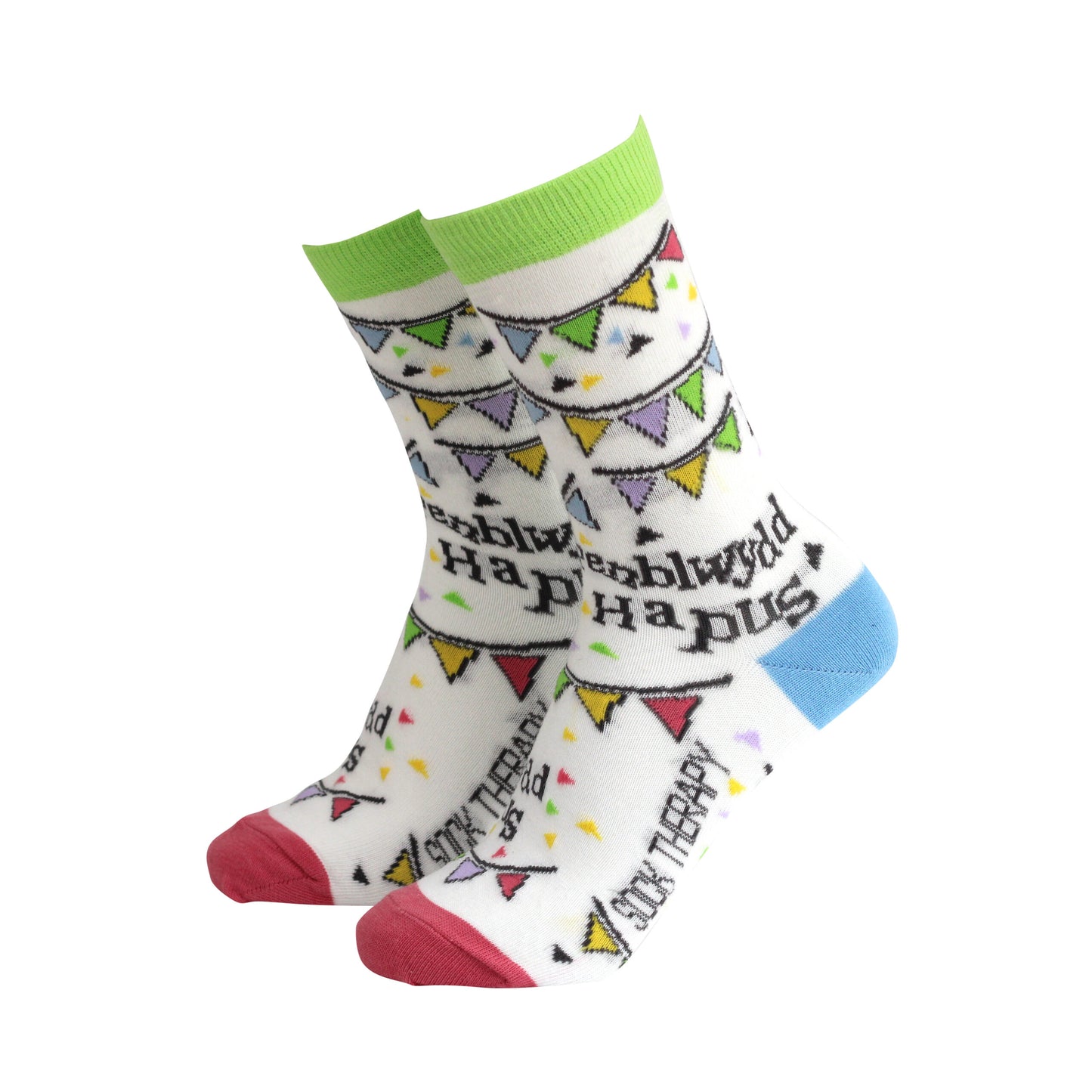 Ladies Penblywdd Hapus Socks