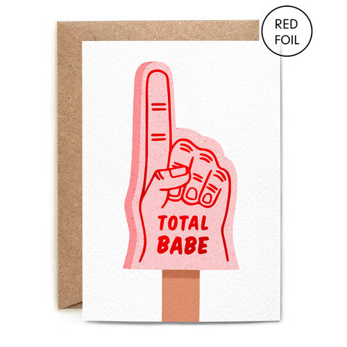 Total Babe Glove Card