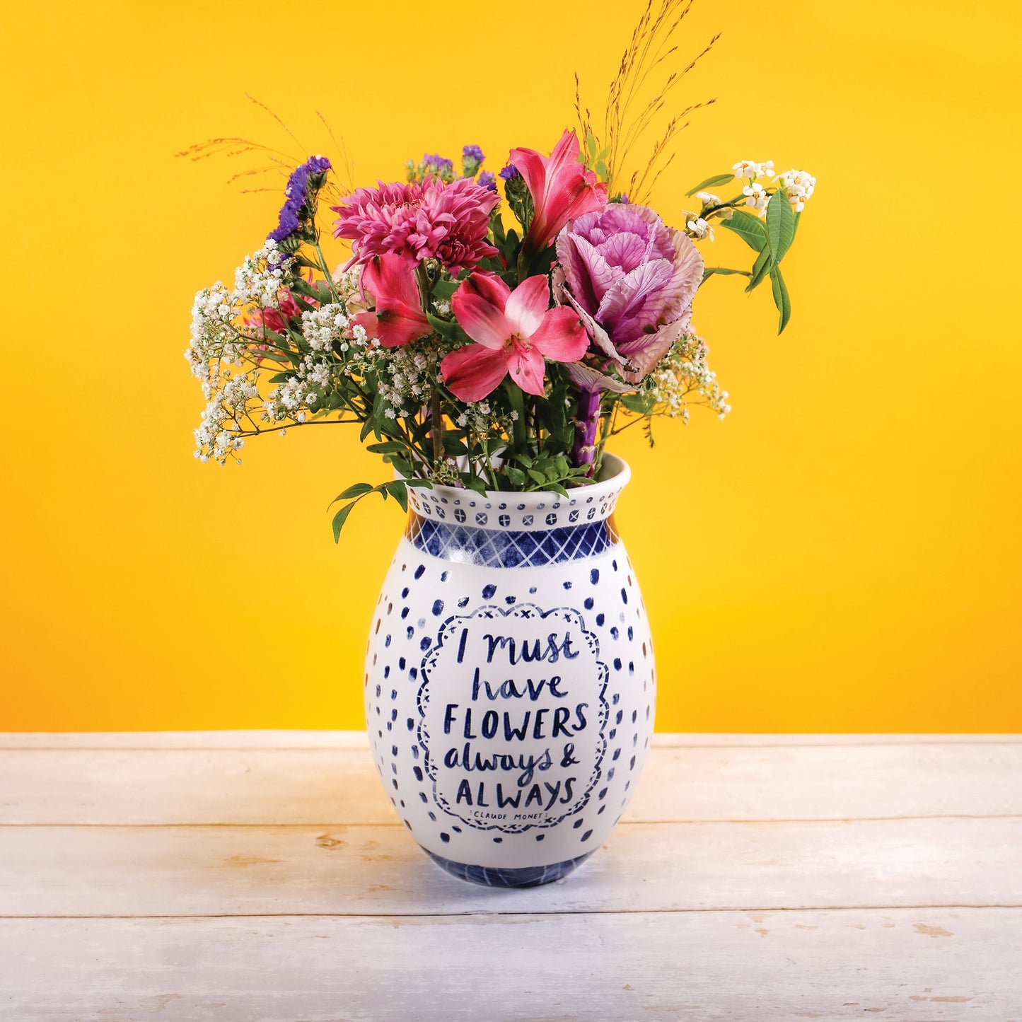 I Must Have Flowers Vase