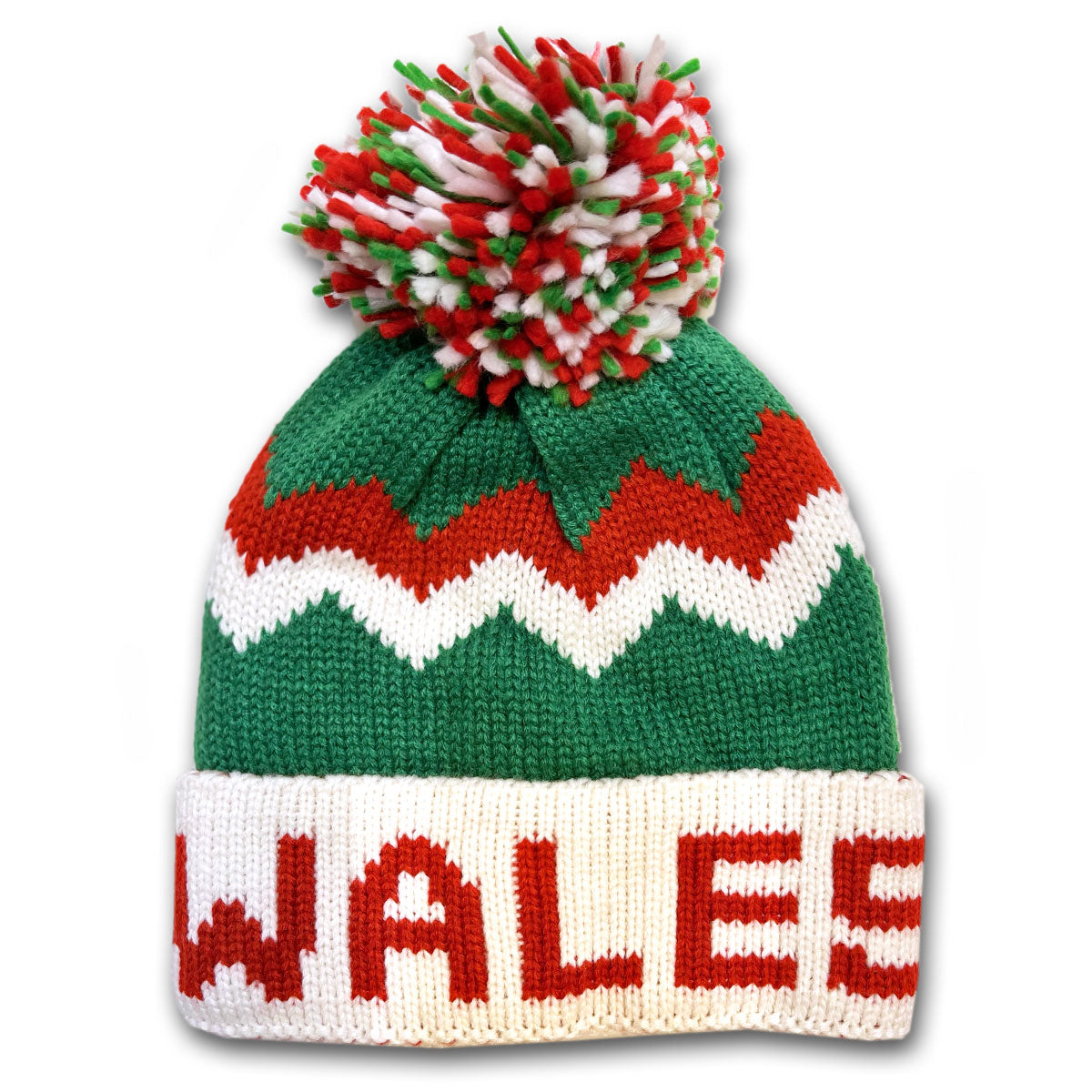 Classic Wales Welsh Bobble Hat