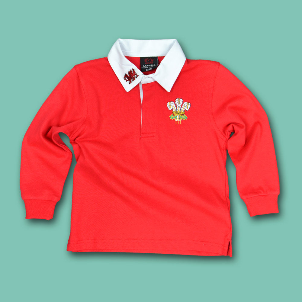 Classic Kids Wales Rugby Shirt