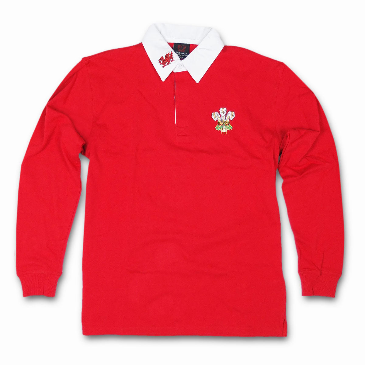 Classic Long Sleeve Welsh Rugby Shirt